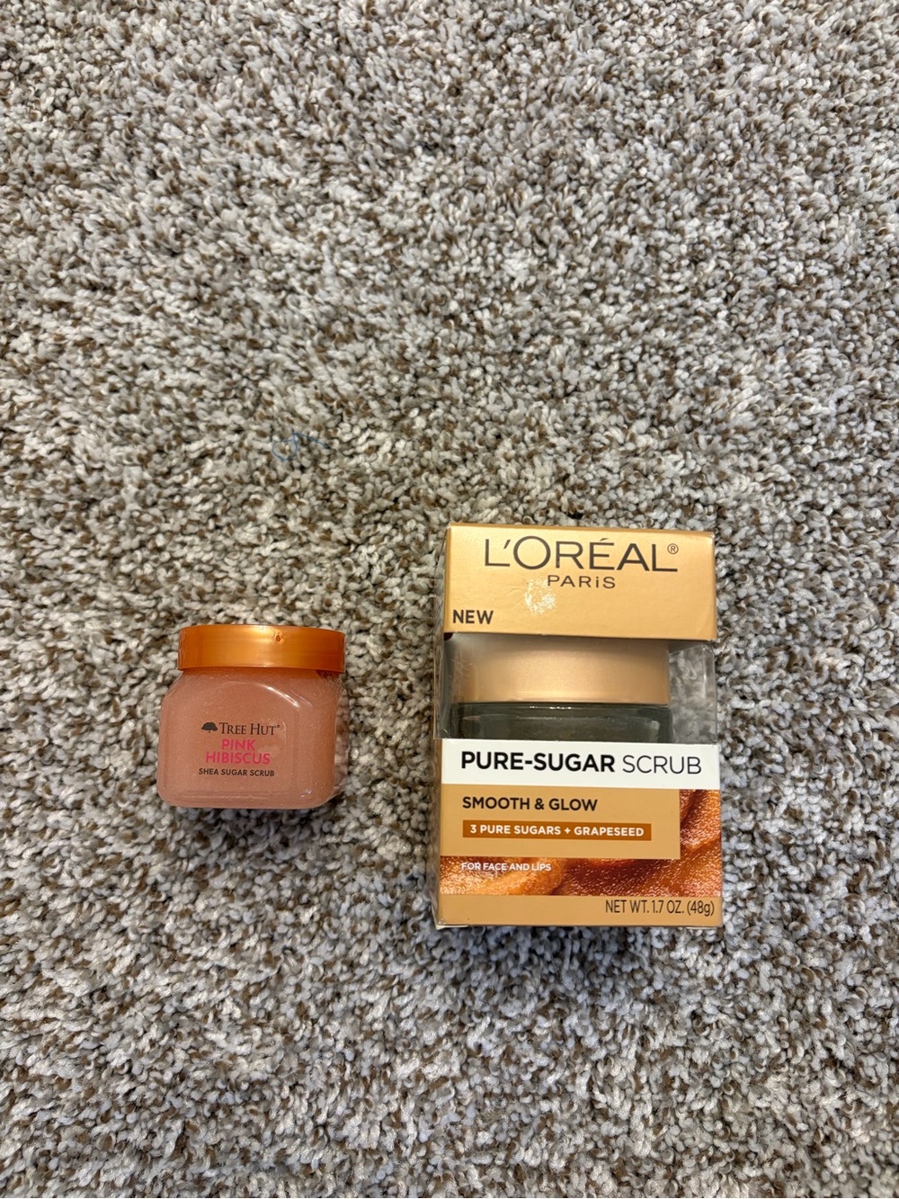New With Tags Tree Hut and L’Oréal Scrub Bundle